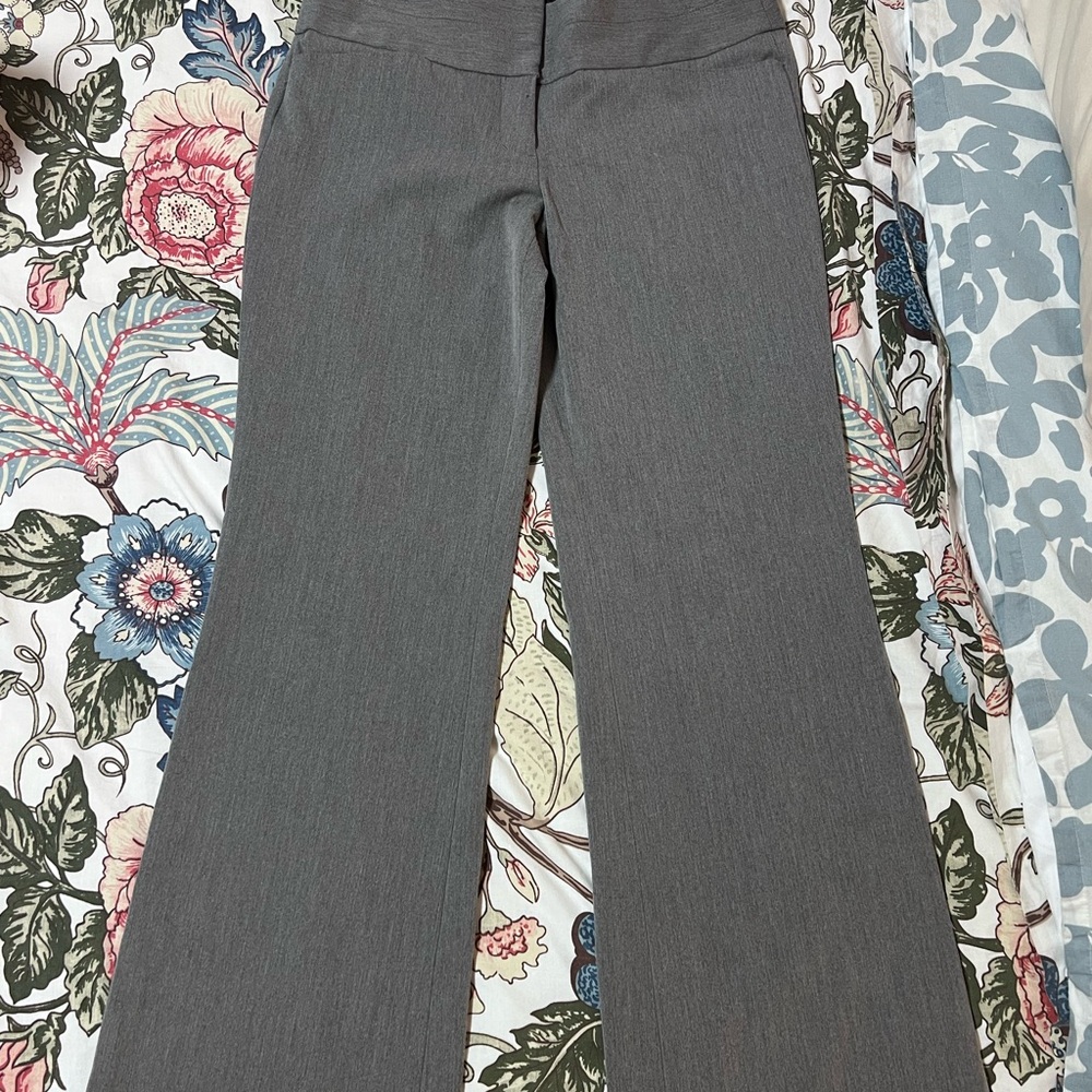 Express “Editor” Charcoal Gray Trousers - 2P